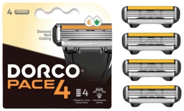 DORCO Pace 4 сменные кассеты 4 шт