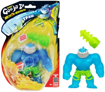 Goo Jit Zu Гуджитсу Траш Метеор Мэднесс тянущаяся фигурка 67955 12 см 1 шт
