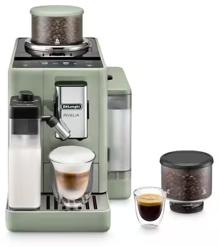 Кофемашина Delonghi Rivelia EXAM441.55.GR зеленый