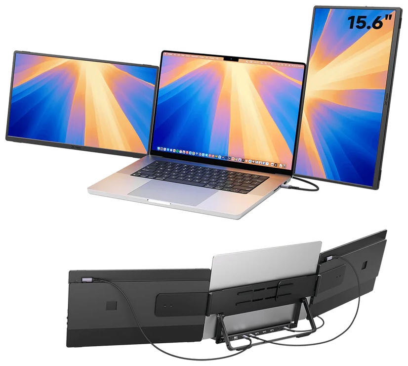 Монитор 15.6" JSAUX PM0210 черный