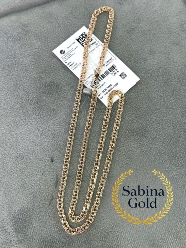 Sabina Gold SEP-SBN-N-202 длина 55 см, вес 7.67 г золото, плетение бисмарк