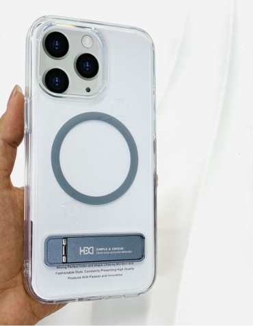 Чехол HDD PRODUCE для Apple iPhone 15 Pro прозрачный