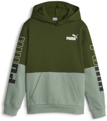 Худи Puma зеленый