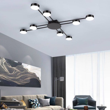 Люстра потолочная Serpin LED, кол-во ламп: 8 шт