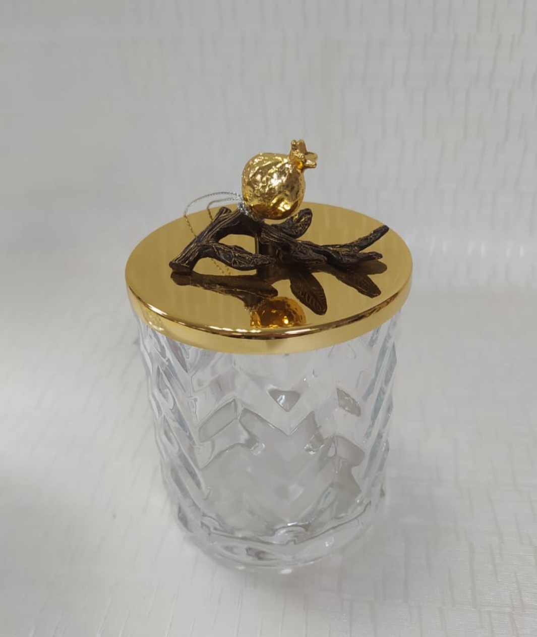Orchid сахарница WВ-1104 1 шт, стекло, металл