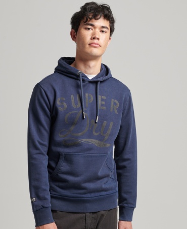 Худи Superdry синий
