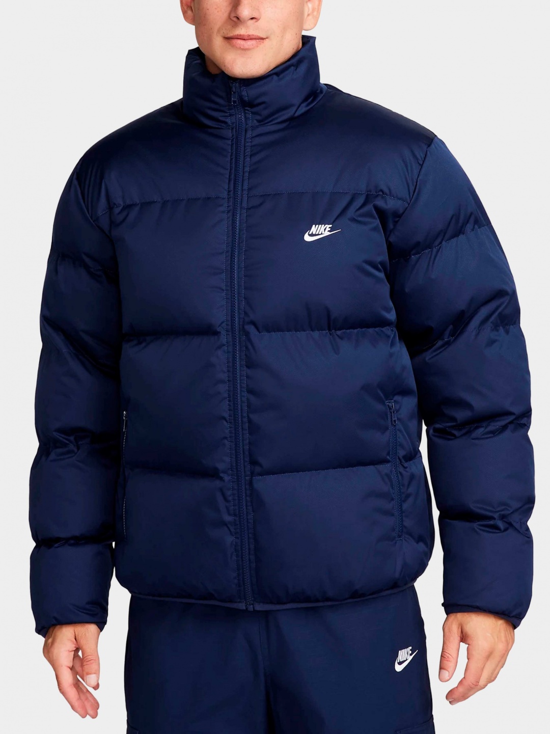 Купить Зимняя куртка Nike FB7368-410 синий M в Алматы – Магазин на Kaspi.kz