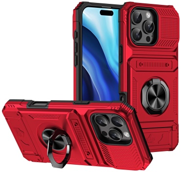 Чехол для Apple iPhone 15 Pro Max красный