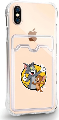 Чехол Bekan's для Apple iPhone X, iPhone Xs прозрачный