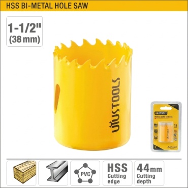 Uyustools SEO112U-B7 биметаллическая D 38 мм, 1 шт