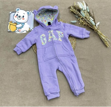 Комбинезон carters love фиолетовый, сиреневый