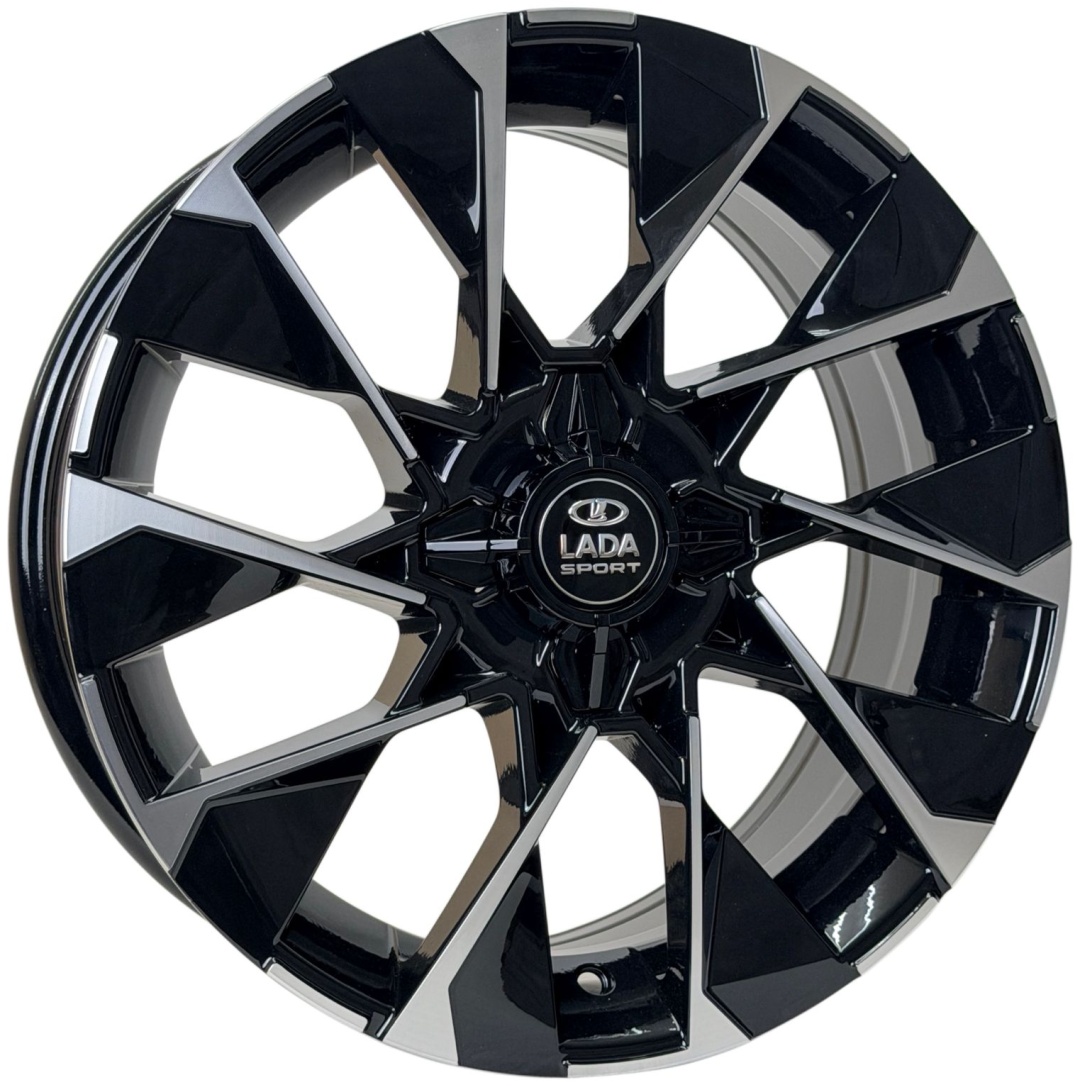 Wheels BK1214DD 6.5x16/4x98 D58.6 ET37 4 диска черный, хром