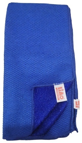Тряпка универсальная Liao Microfiber Cloths 3 шт, металл, микрофибра