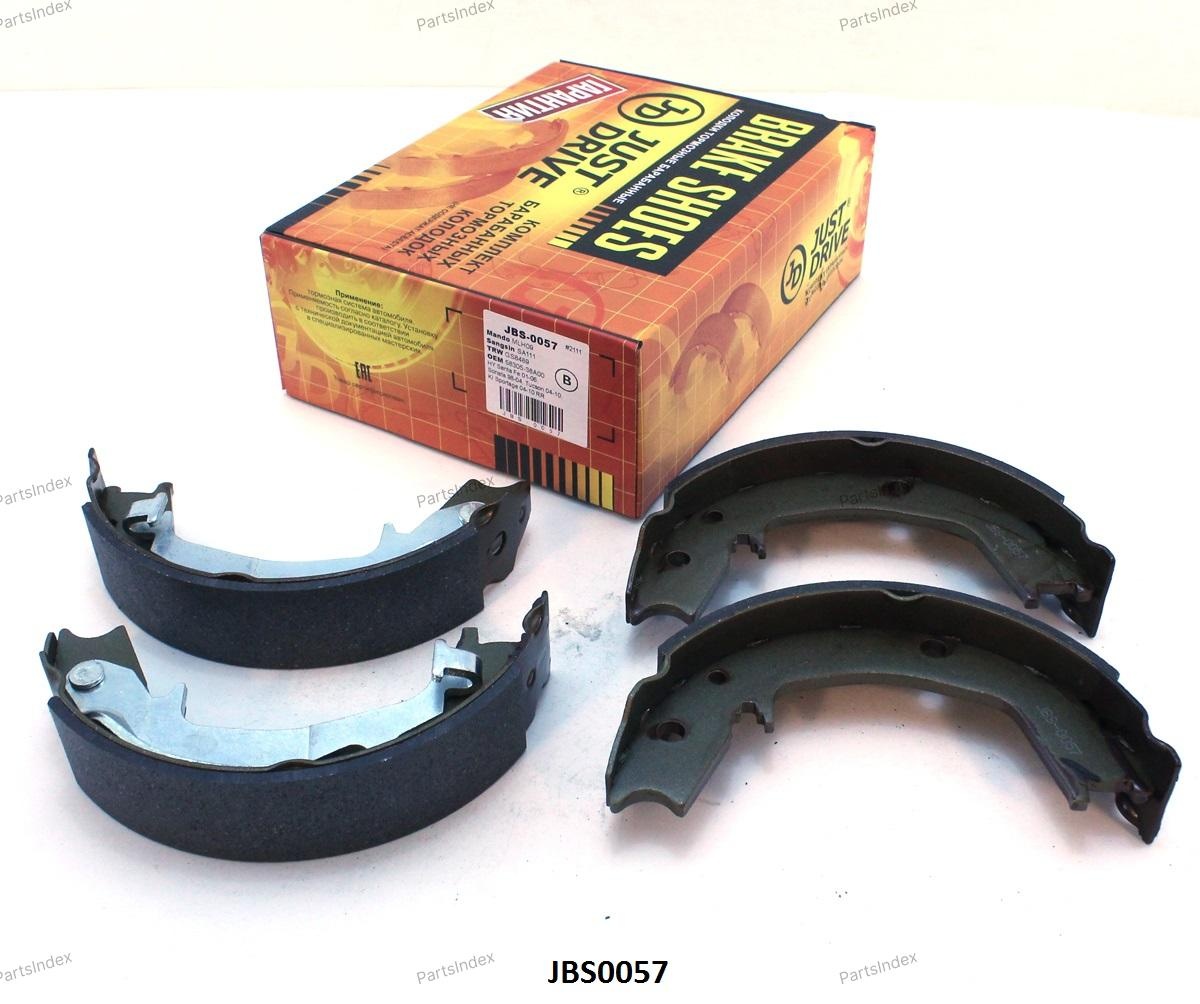 JD Колодки Тормозные Барабанные JBS0057