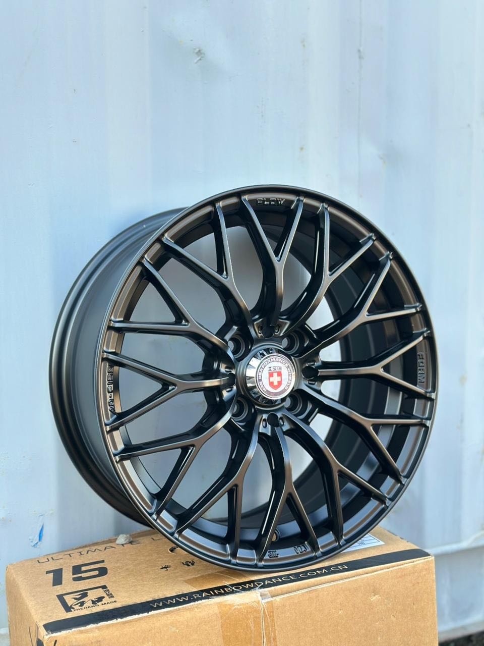 FFP SLD005 6.5x15/4x98 D58.6 ET35 4 диска черный матовый