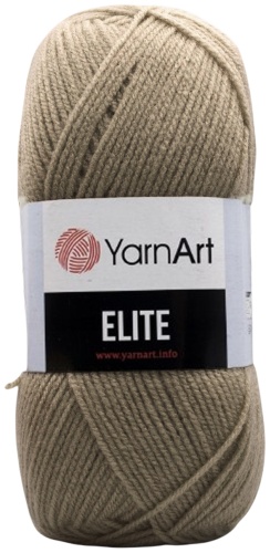 Моток YarnArt Elite 218 - Темно-бежевый 300 м 100 г
