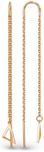 Продевки Miras Gold 014962-1000 вес 1.13 г золото, без вставок