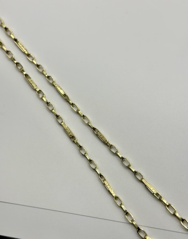 Zhanar Gold Итплия цепь длина 55 см, вес 7.7 г золото, плетение отсутствует