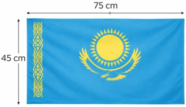 Флаг Казахстан 45x75 см