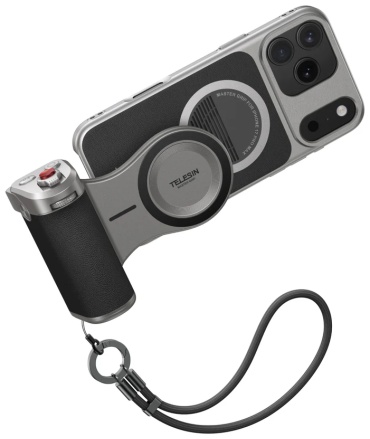 Крепление Telesin Master Grip P5-MCS-23-TIP Standard Kit for IPhone 17 Pro Max серый