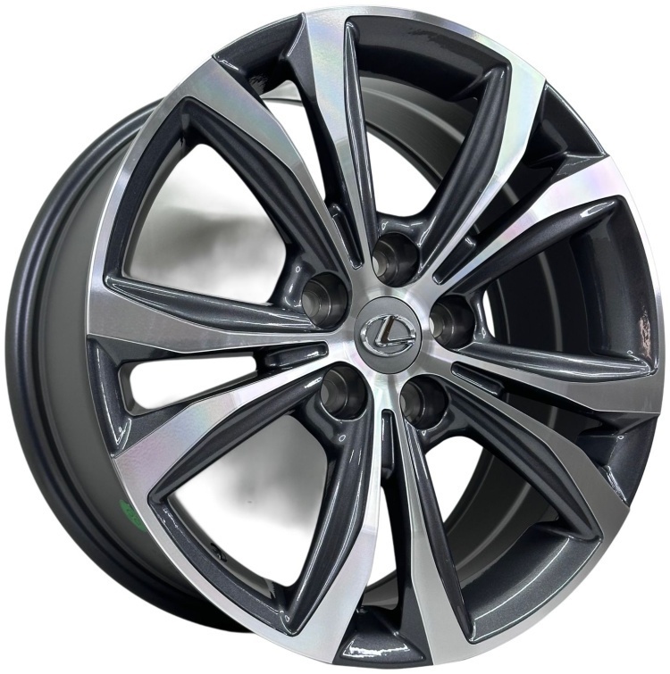 Rainbow Dance TOYOTA/LEXUS 5325JJJ 7.5x17/5x114.3 D60.1 ET35 4 диска серый, серебристый