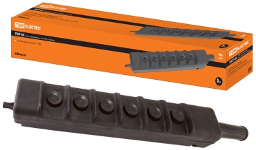 TDM ELECTRIC Пост кнопочный ПКТ-60 на 6 кнопок с ключом IP30 SQ0706-0006, 6