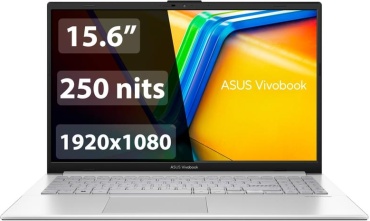 ASUS Vivobook Go 15 15.6" / 16 Гб / SSD 512 Гб / Без ОС / E1504FA-BQ1035 / 90NB0ZR1-M01U90