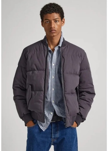 Бомбер PEPE JEANS LONDON темно-серый