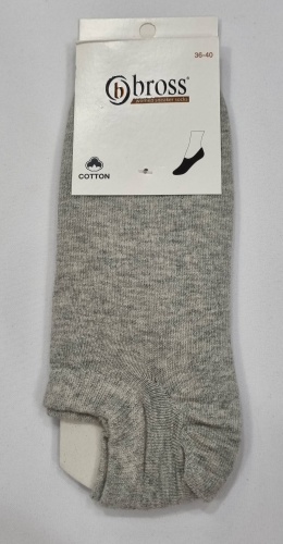 Носки Bross 1 пара светло-серый 36-40