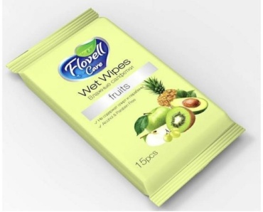 Влажные салфетки Flovell 7802 15 шт