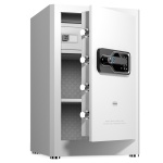 Сейф DELI 044-AE131WH ключевой, электронный, биометрический замок (380х600х360 мм)