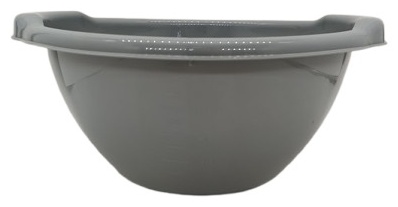 STARS PLAST таз 94129-Сер Таз круглый 5л.STARS PLAST ( Серый) 5 л
