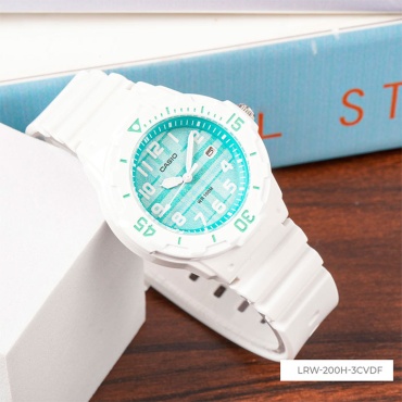 Кварцевые CASIO LRW-200H-3CVDF пластик