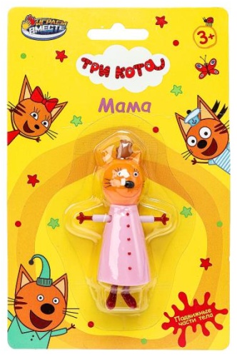 Играем вместе Мама Три Кота 9 см 1 шт