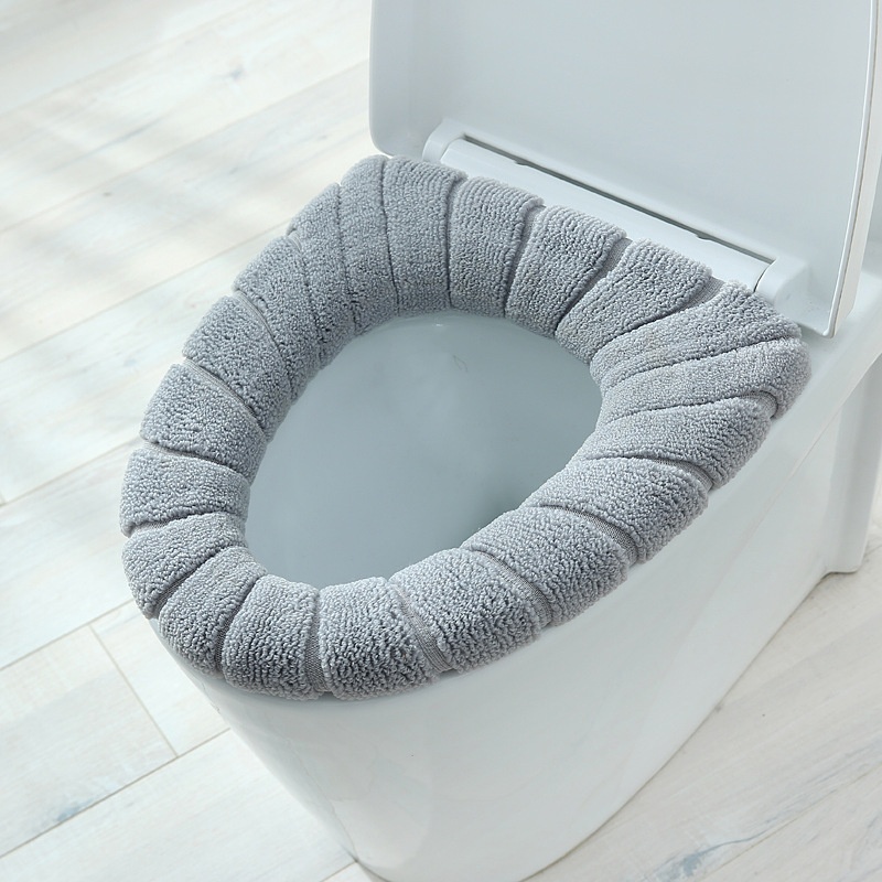 Чехол на сиденье для унитаза Marsel Home Gray-01 31x31 см