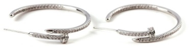 Серьги Lady accessories бижутерный сплав, стекло
