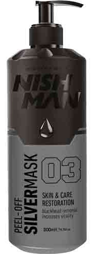 Маска для лица NISHMAN пленка Silver Mask Peel-Off 200 мл