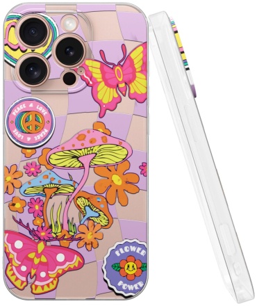 Чехол Mcover для Apple iPhone 16 Pro рисунок