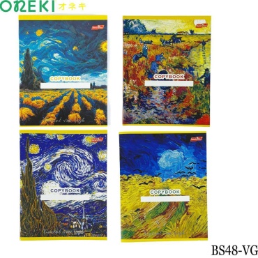 Общая тетрадь Oneki 854695456, 48 л, А5, клетка, мягкая обложка, 1 шт