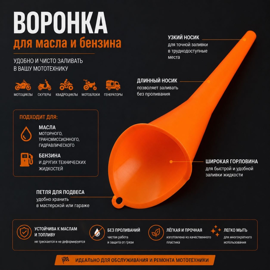 Воронка , пластик
