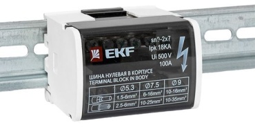 EKF распределительный модуль для системы шин sn0-2x7 1 шт