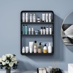 Полка 116009996, 45х9x67 см, серый