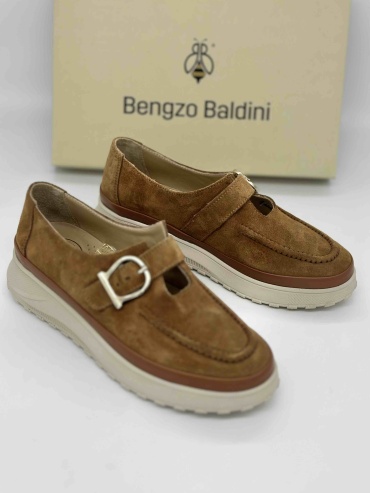 Лоферы Bengzo Baldini светло-коричневый