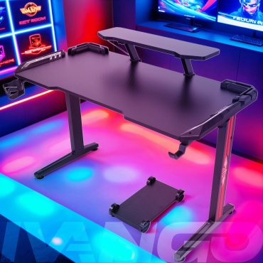 Стол компьютерный Ivango Ivango T-1000, 120х60x75 см, черный, красный