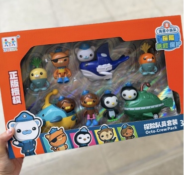 Defatoys Octonauts Октонавты 4 см 8 шт