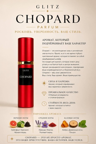 GLITZ Chopard духи PARFUM 10 мл, унисекс