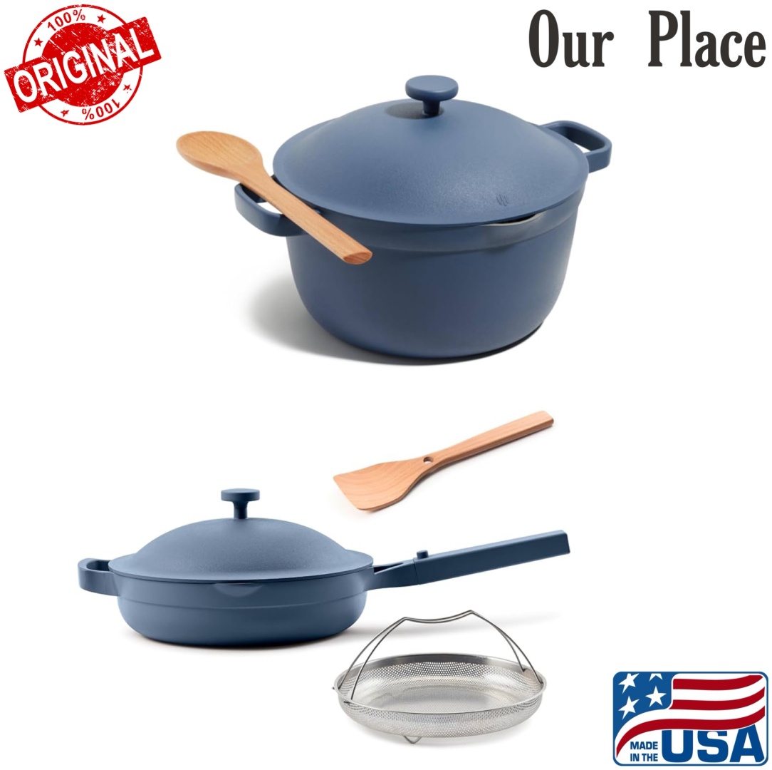 OUR PLACE смешанный набор USA Cook Duo Blue Salt 5 в 1
