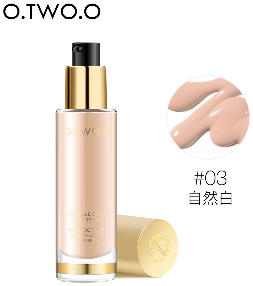 O.TWO.O Invisible Cover Foundation тональный крем 3 30 мл