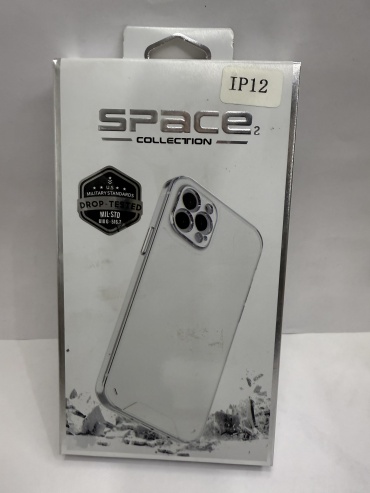 Чехол Space для Apple iPhone 12 прозрачный