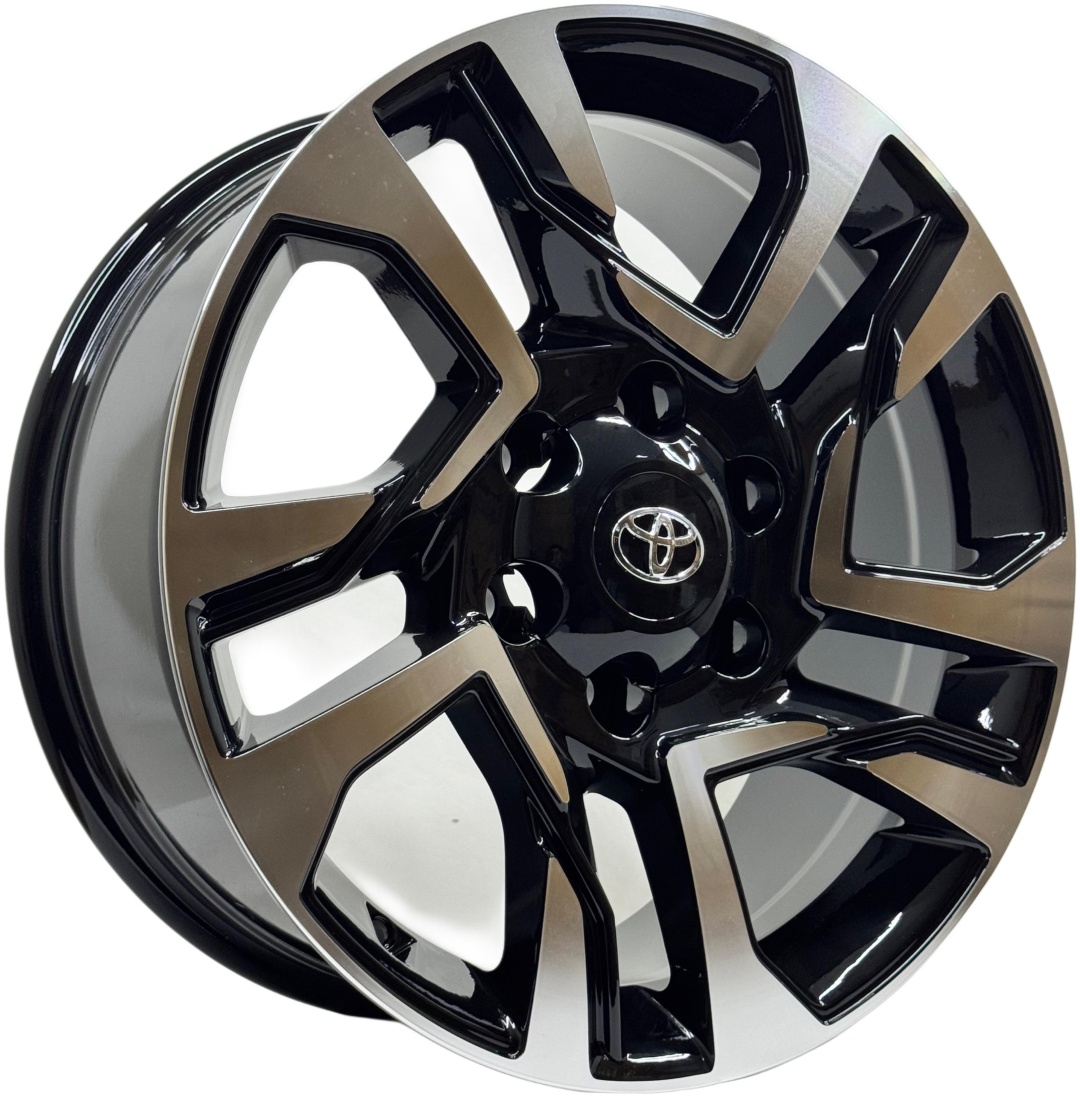 Yixing 1704WW 7.5x18/6x139.7 D106.1 ET20 4 диска черный, хром